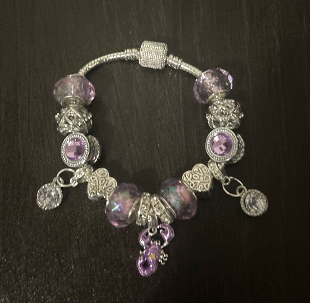 Lobster Charm Bracelet